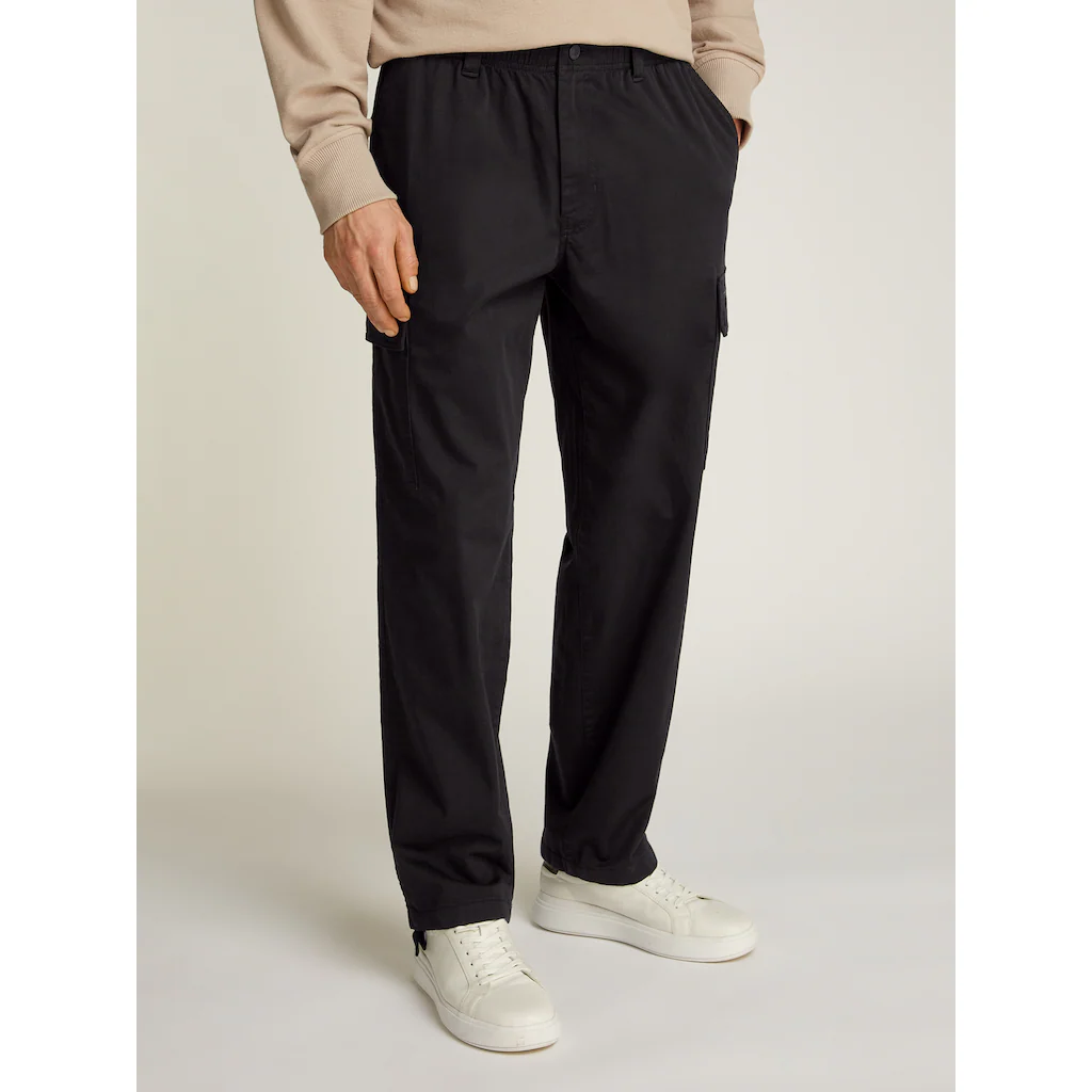Calvin Klein Jeans Cargohose »REGULAR STRAIGHT CARGO« Mit Logoprägung ▷ Für