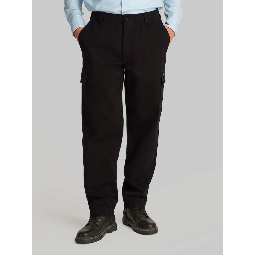 Calvin Klein Jeans Cargohose »REGULAR STRAIGHT CARGO« mit Logoprägung ▷ für