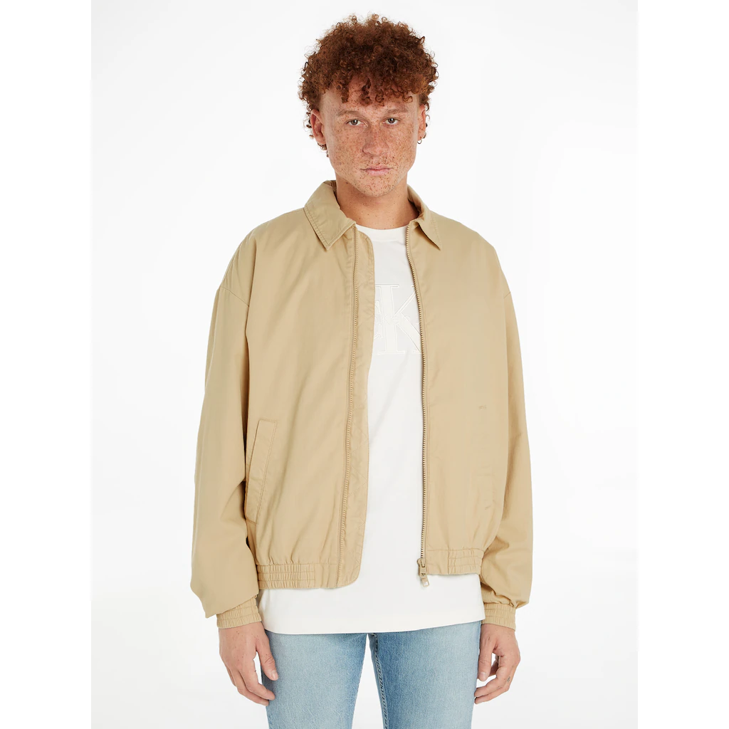 Calvin Klein Jeans Collegejacke »LINEAR TEXTURE HARRINGTON« ▷ Bestellen
