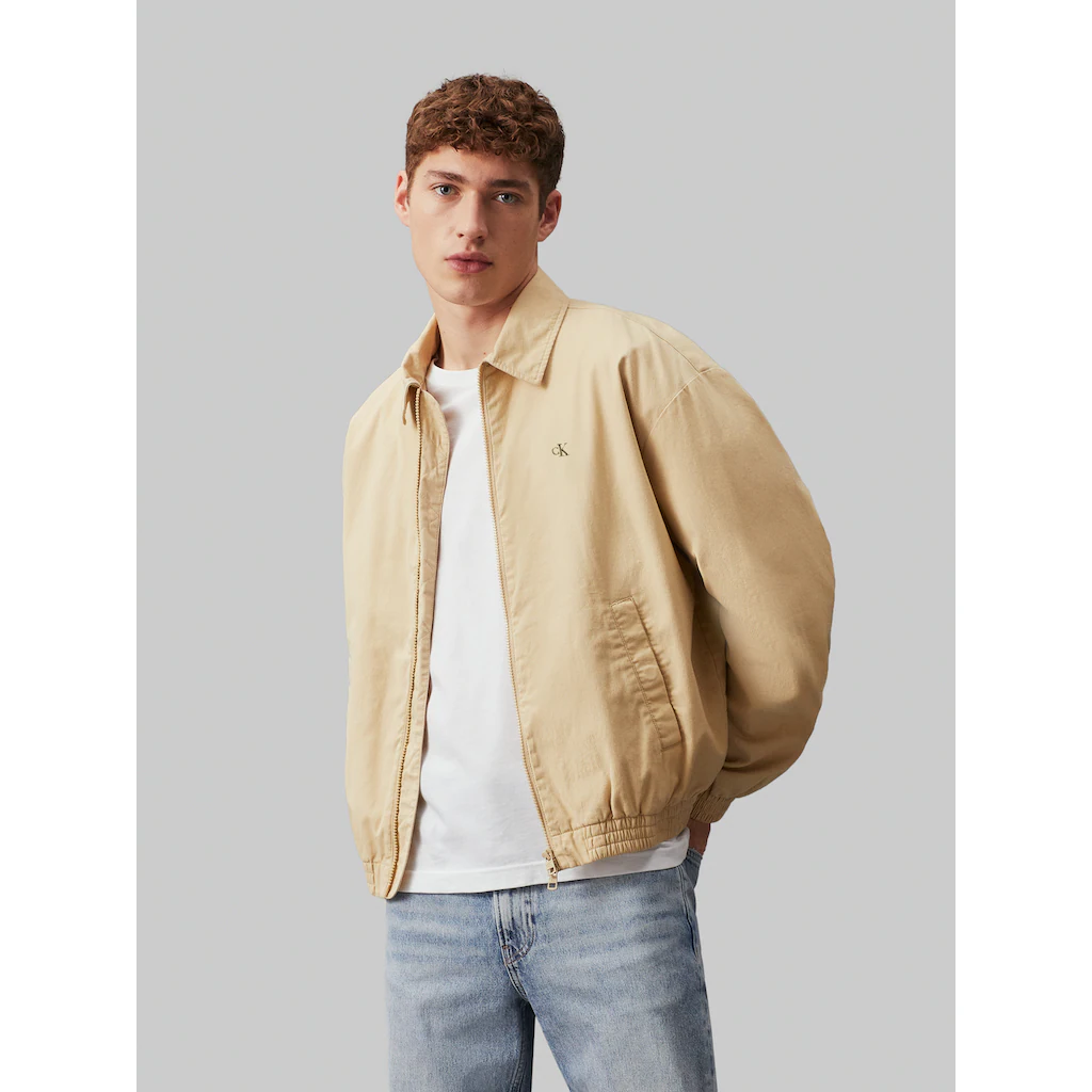 Calvin Klein Jeans Collegejacke »LINEAR TEXTURE HARRINGTON« ▷ bestellen