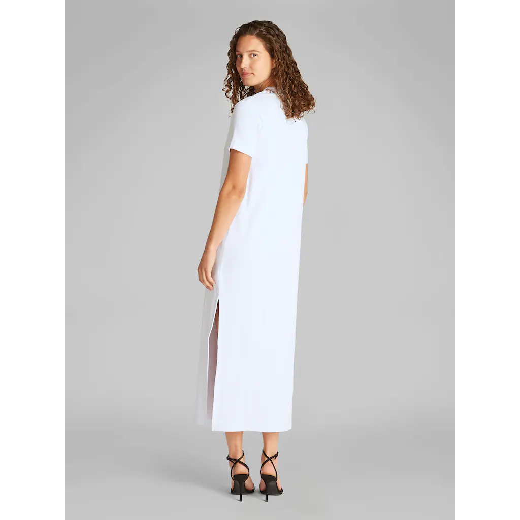 Calvin Klein Jeans Midikleid »MONOLOGO LONG RIB TEE DRESS« Mit Logo