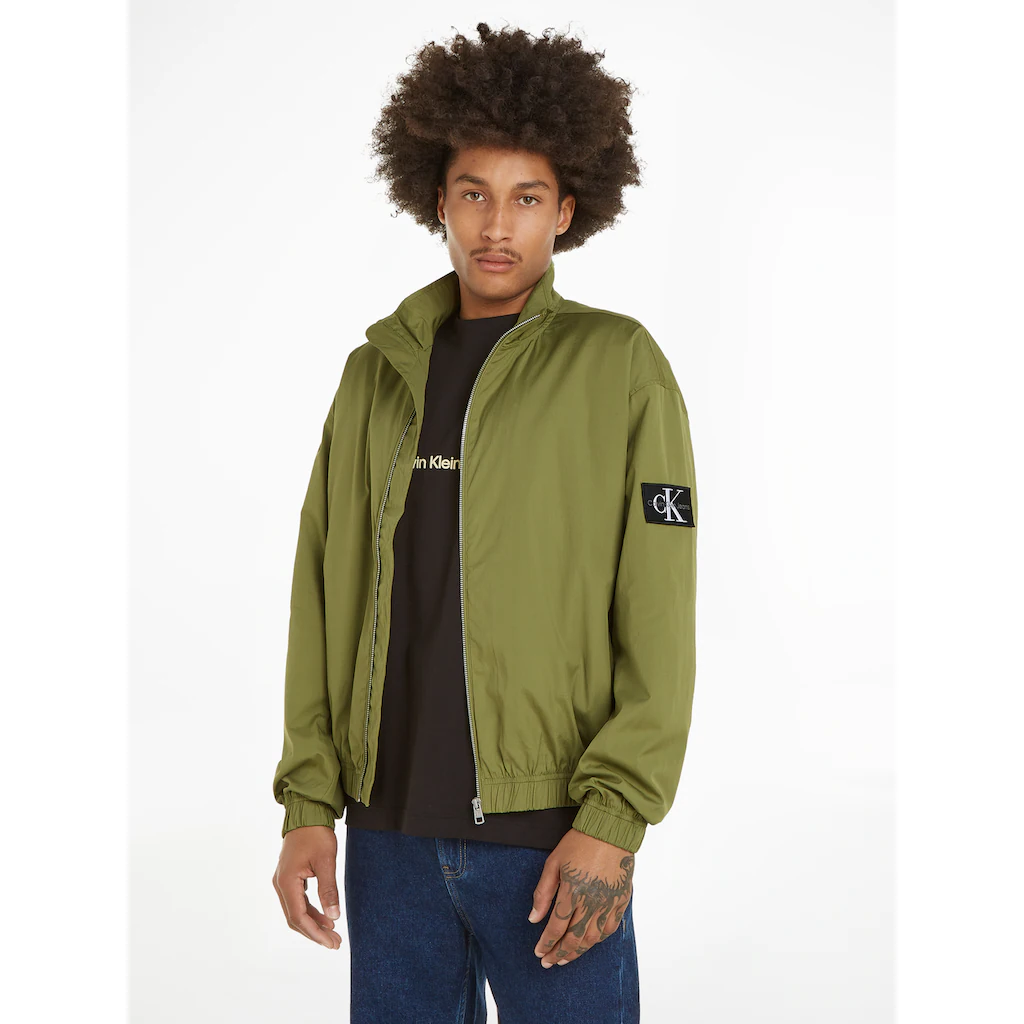 Calvin Klein Jeans Outdoorjacke »CASUAL UTILITY HARRINGTON« mit Logopatch ▷ bestellen