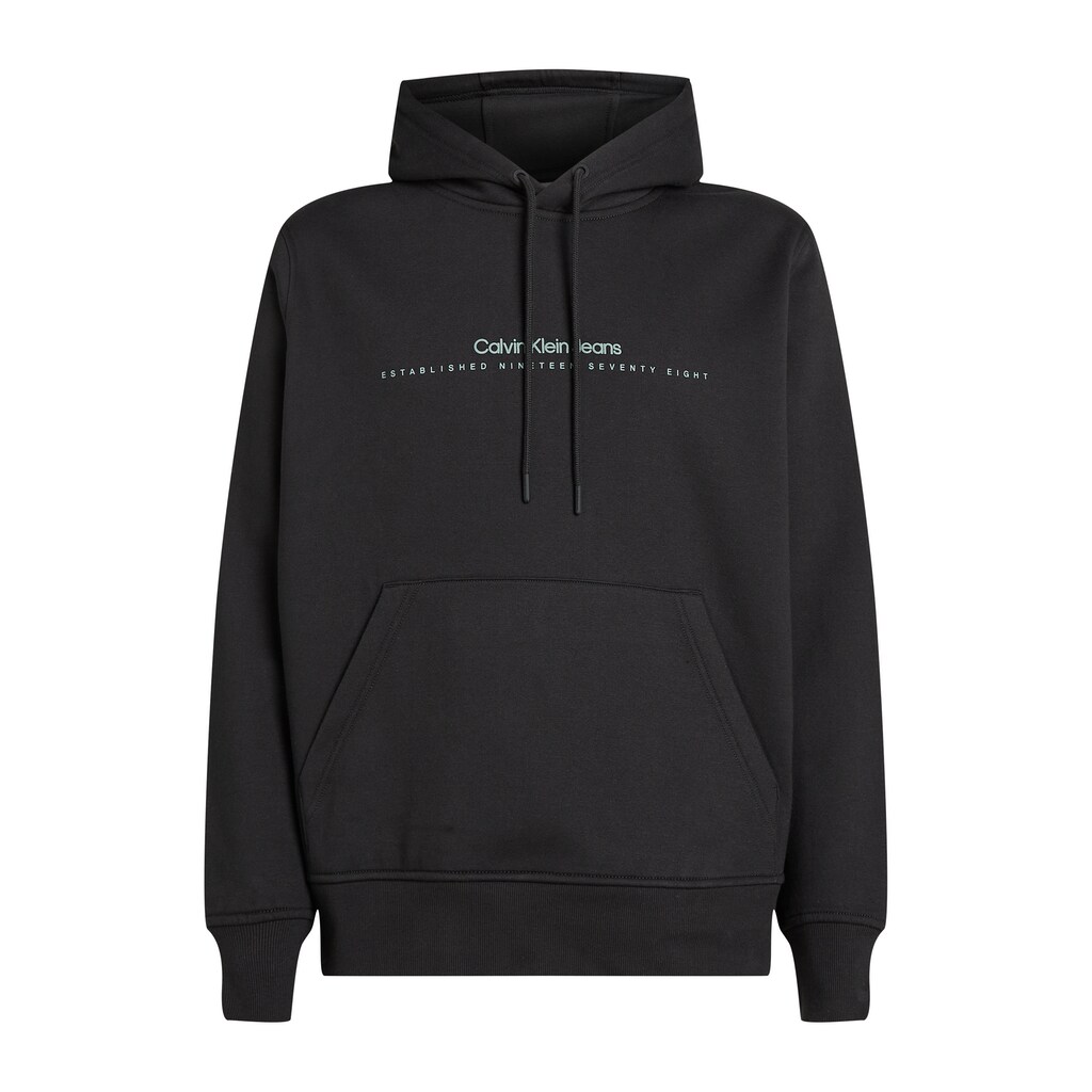 Calvin Klein Jeans Plus Kapuzensweatshirt »PLUS MINIMAL LOGO HOODIE« in großen Größen ▷ für
