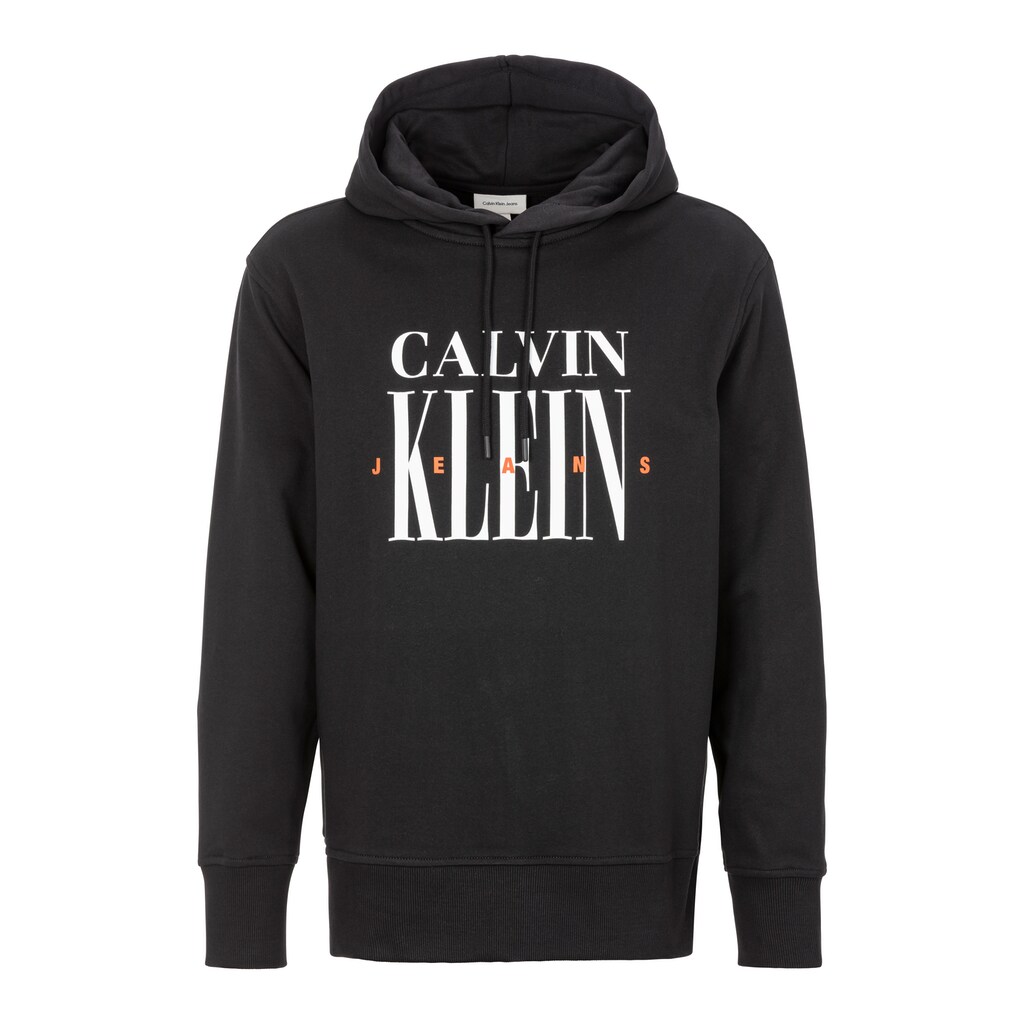 Calvin Klein Jeans Plus Kapuzensweatshirt »PLUS SERIF FONT GRAPHIC HOODIE« in großen Größen ▷ kaufen