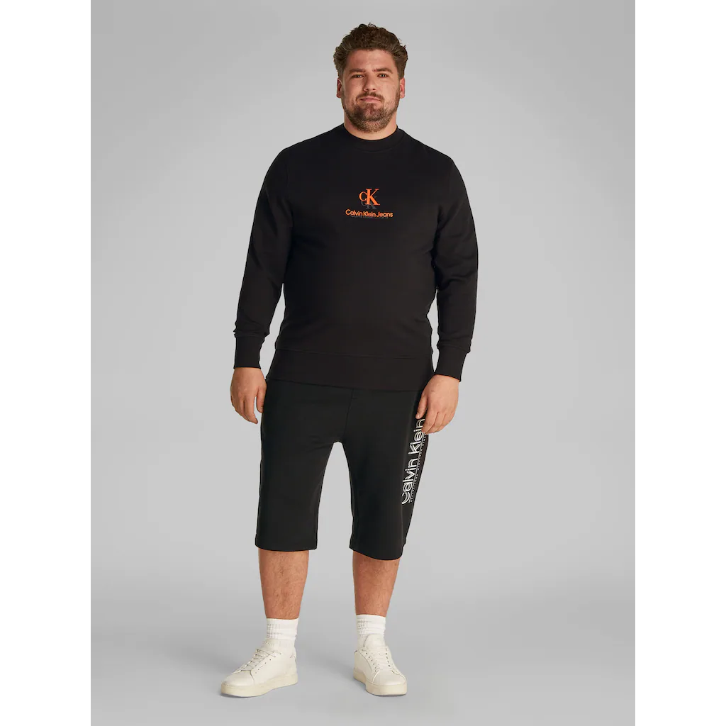 Calvin Klein Jeans Plus Sweatshirt »PLUS SHADOW LOGO CREW NECK« In Großen Größen ▷ Kaufen
