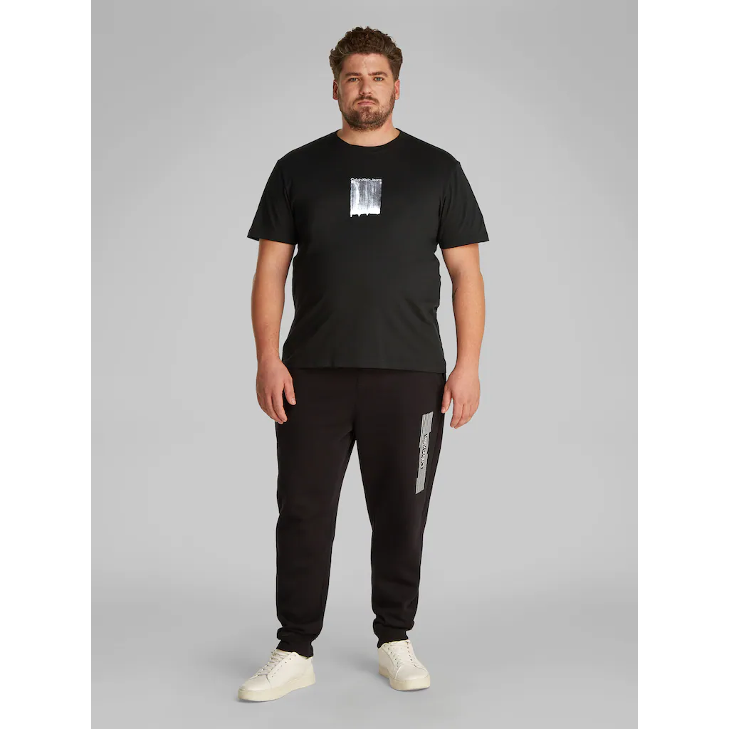 Calvin Klein Jeans Plus T-Shirt »PLUS BRUSH STROKE GRAPHIC TEE« In Großen Größen ▷ Kaufen
