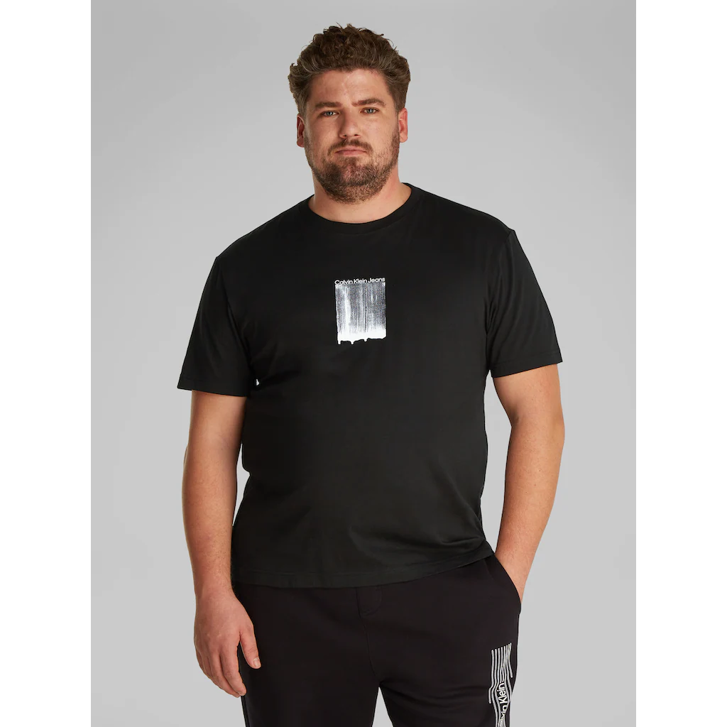 Calvin Klein Jeans Plus T-Shirt »PLUS BRUSH STROKE GRAPHIC TEE« in großen Größen ▷ kaufen