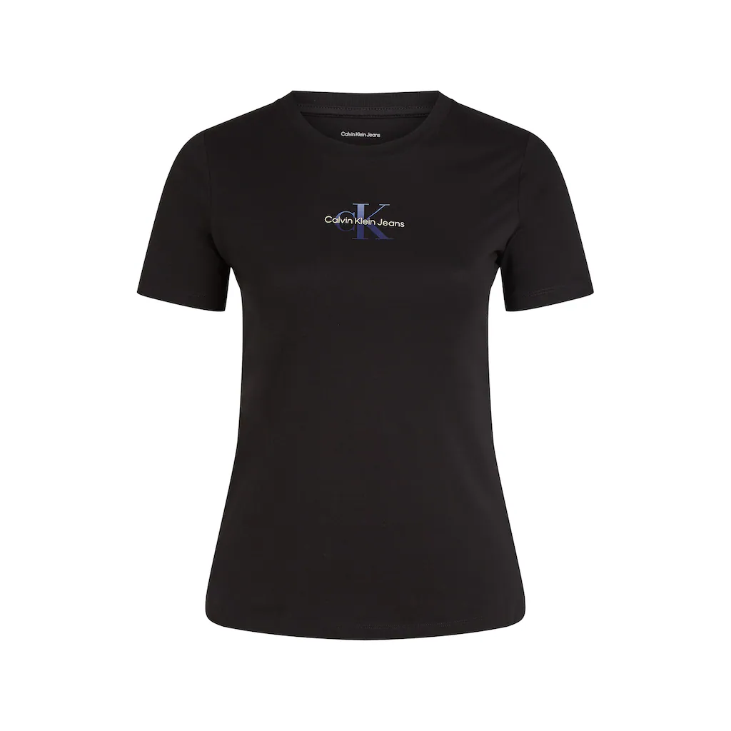 Calvin Klein Jeans Plus T-Shirt »PLUS GRADIENT MONOLOGO SLIM TEE« in großen Größen