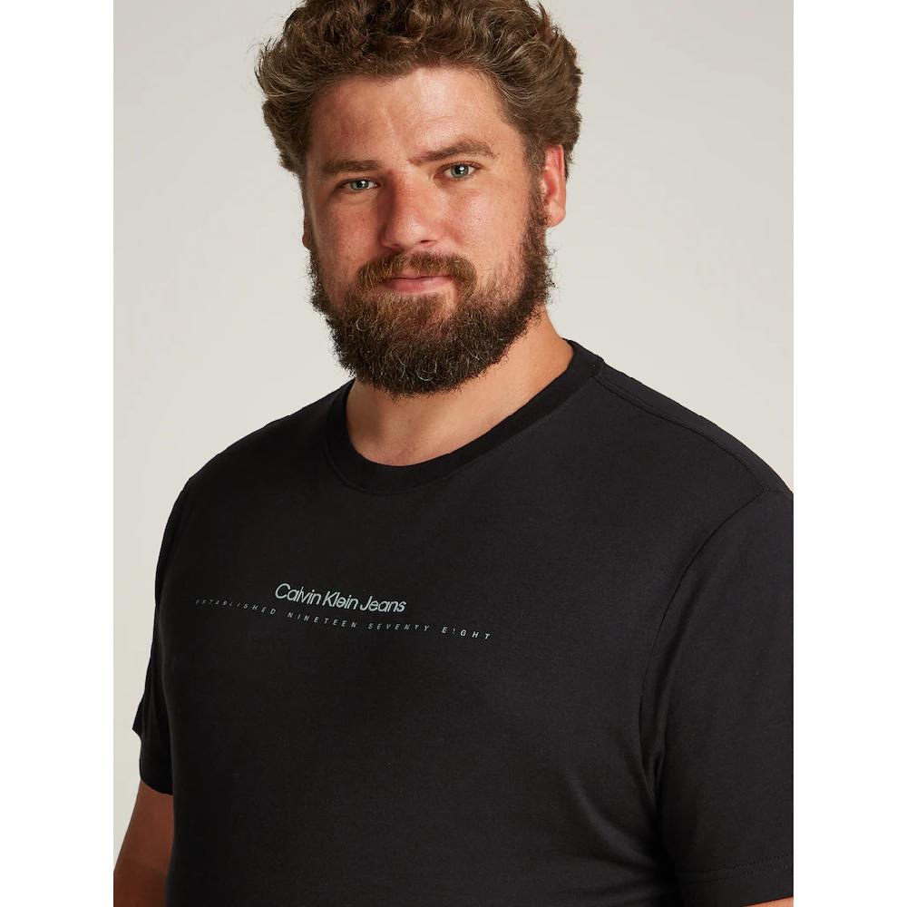 Calvin Klein Jeans Plus T-Shirt »PLUS MINIMAL LOGO TEE« In Großen Größen Logo-Druck ▷ Bestellen