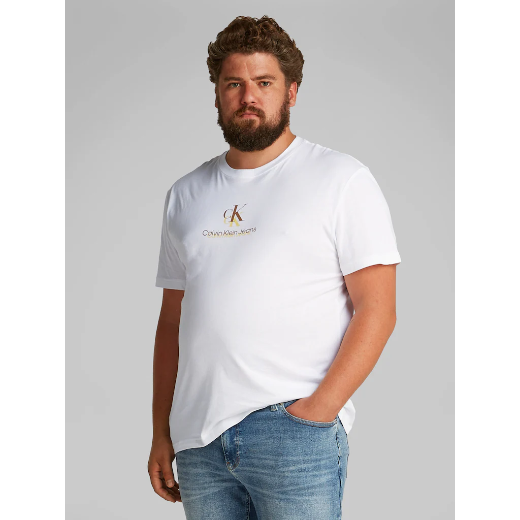 Calvin Klein Jeans Plus T-Shirt »PLUS SHADOW LOGO TEE« in großen Größen ▷ kaufen