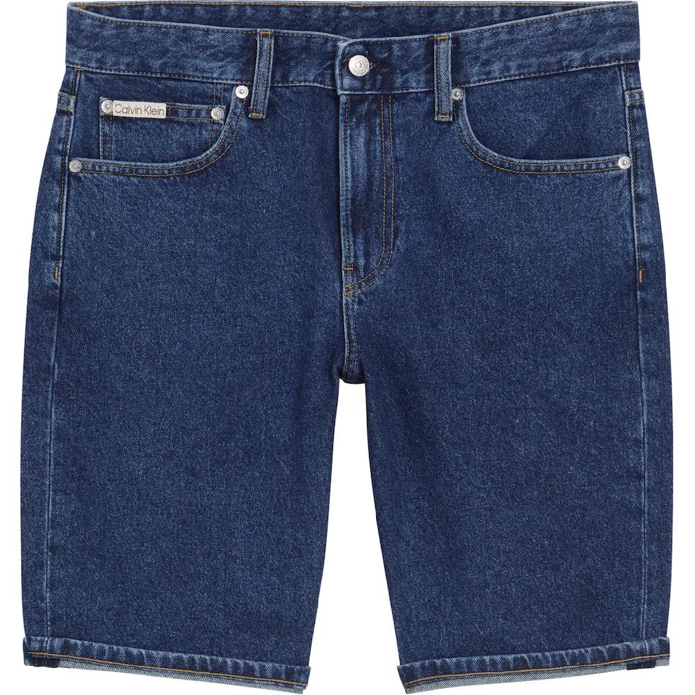 Calvin Klein Jeans Shorts »REGULAR SHORT« In Dunkelblauer Waschung