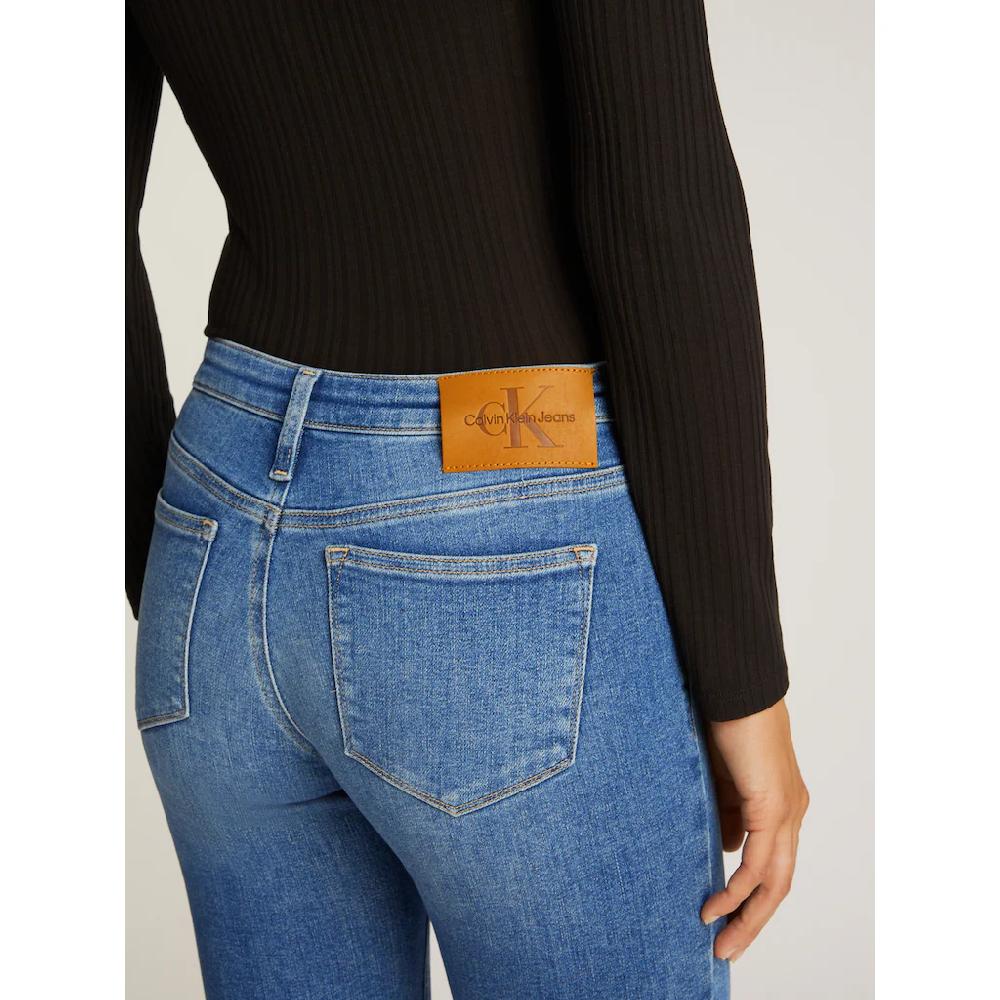 Calvin Klein Jeans Skinny-fit-Jeans »MID RISE SKINNY« Mit Stoned Wash Optik Mit Coinpocket