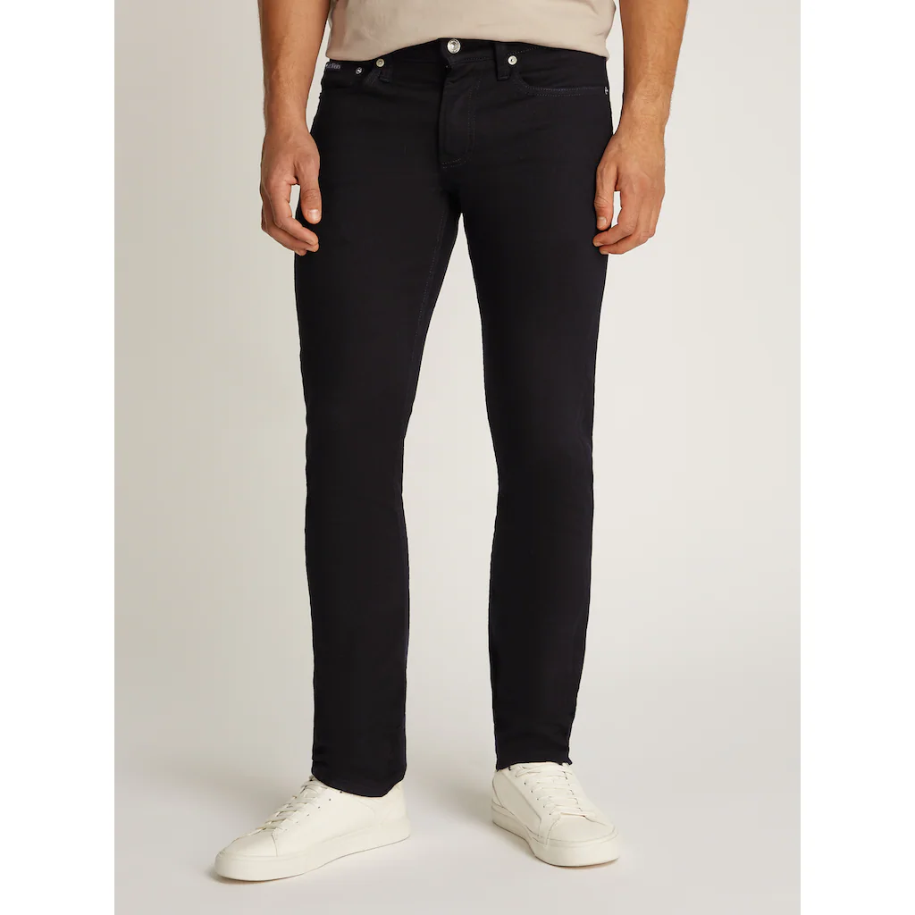 Calvin Klein Jeans Slim-fit-Jeans »SLIM« Coinpocket Logostickerei ▷ bestellen