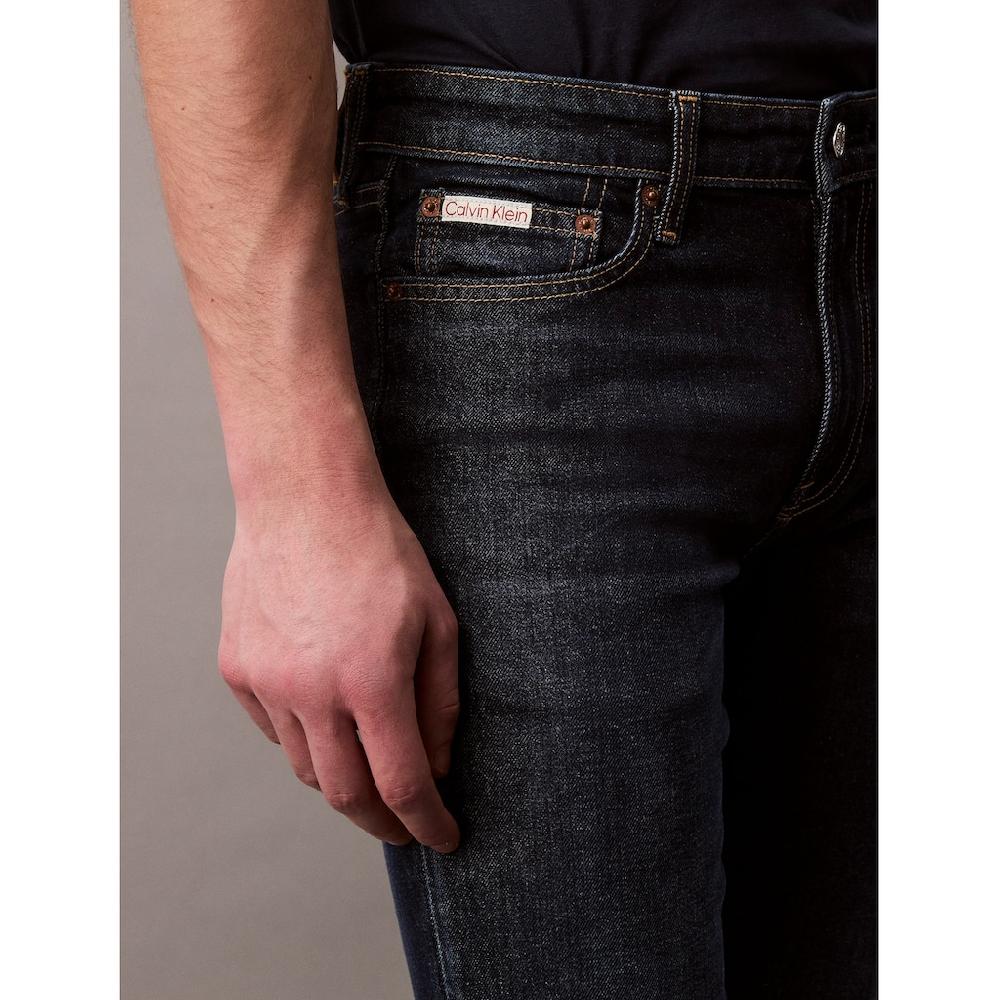 Calvin Klein Jeans Slim-fit-Jeans »SLIM REBEL SAPPHIRE JEAN« In Dezenter Waschung ▷ Bestellen