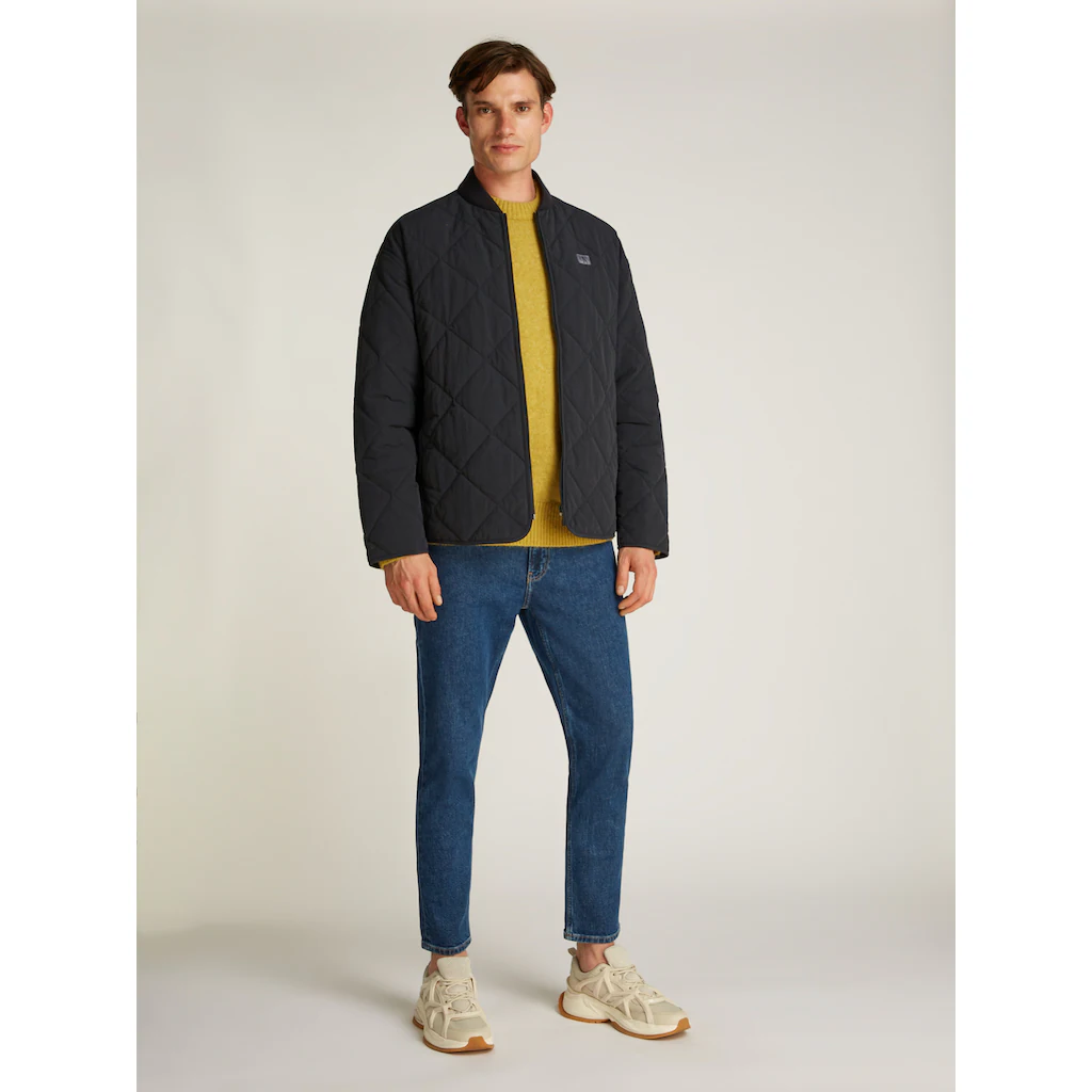 Calvin Klein Jeans Steppjacke »QUILTED JACKET« Logopatch Stehkragen ▷ Kaufen