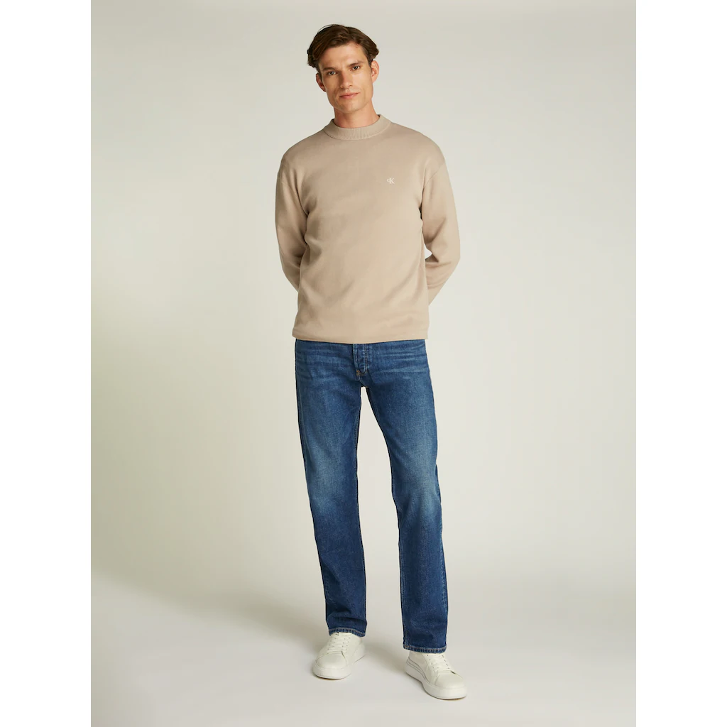 Calvin Klein Jeans Straight-Jeans »STANDARD STRAIGHT« Coinpocket Logostickerei ▷ Für