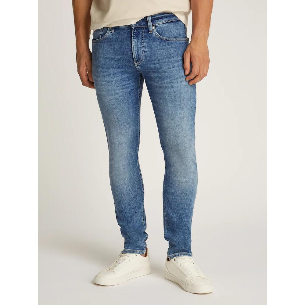 Calvin Klein Jeans Stretch-Jeans »SKINNY« Coinpocket Logostickerei ▷ für