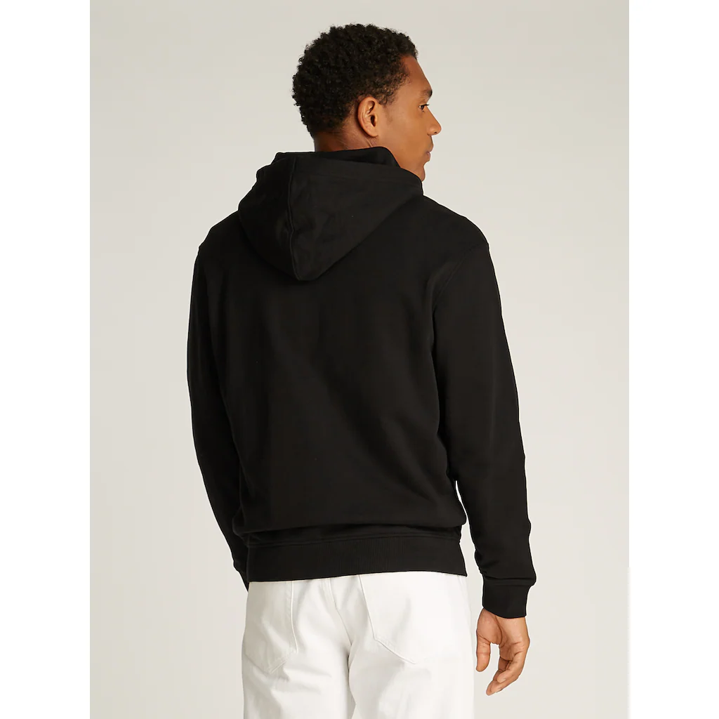 Calvin Klein Jeans Sweatjacke »WOVEN LABEL ZIP THROUGH HOODIE« Mit Logopatch ▷ Bestellen