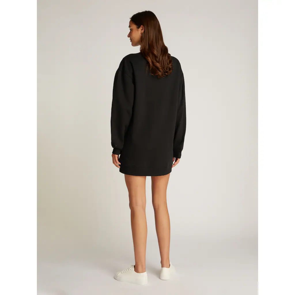 Calvin Klein Jeans Sweatkleid »EMBROIDERED MONOLOGO CREW DRESS« Mit Logostickerei