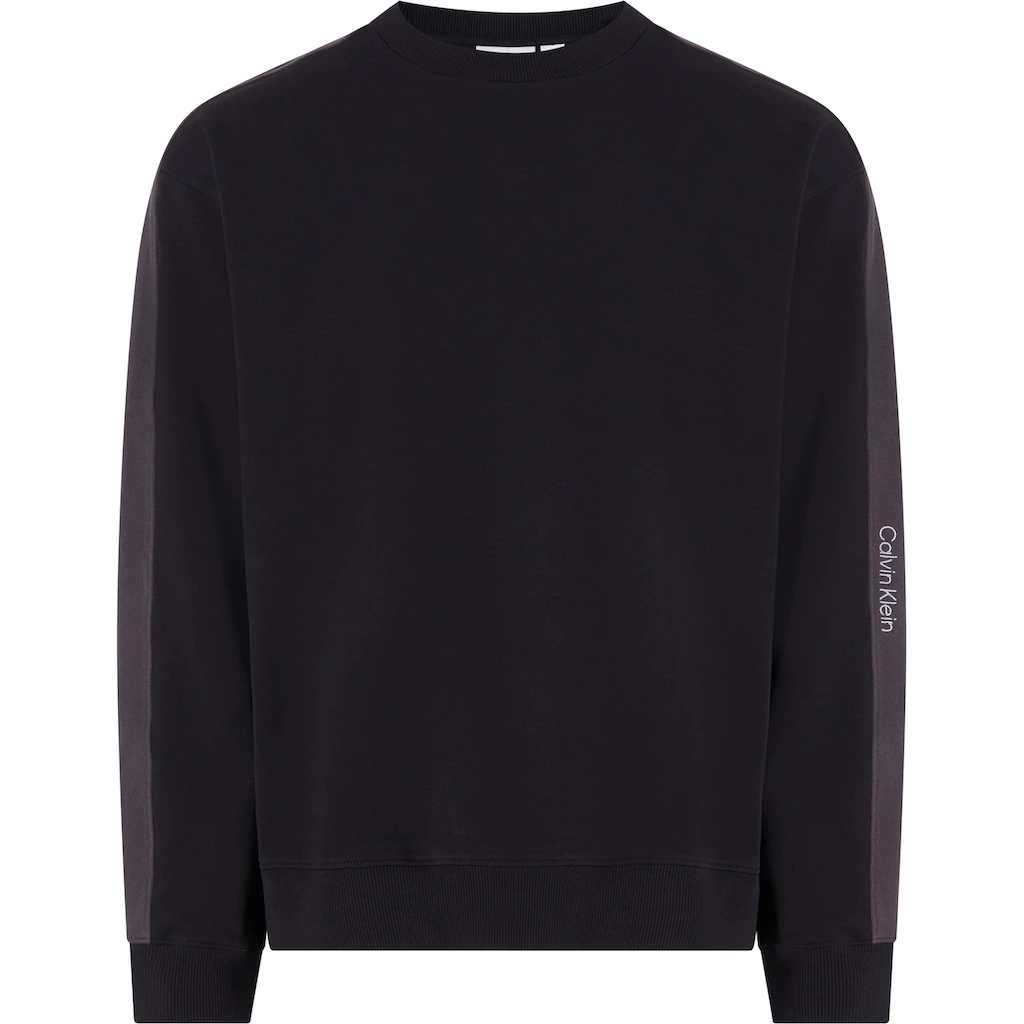 Calvin Klein Jeans Sweatshirt »LOGO TAPE CREW NECK« Mit Logo-Band An Den Ärmeln ▷ Bestellen