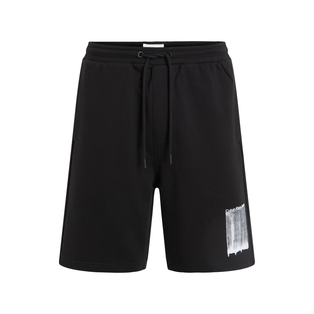 Calvin Klein Jeans Sweatshorts »BRUSH STROKE GRAPHIC SHORTS« Mit Logodruck
