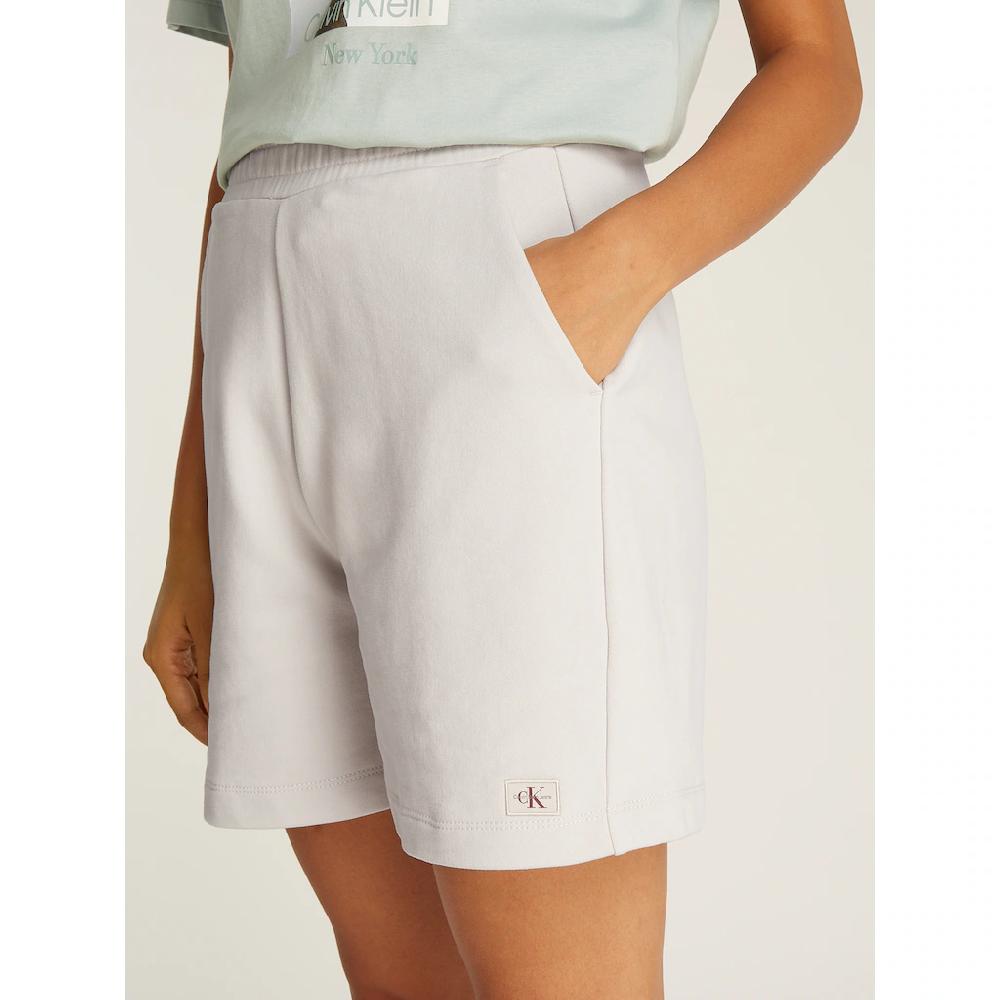 Calvin Klein Jeans Sweatshorts »WOVEN LABEL SHORTS« Mit Logo