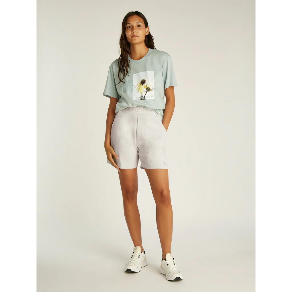 Calvin Klein Jeans Sweatshorts »WOVEN LABEL SHORTS« Mit Logo