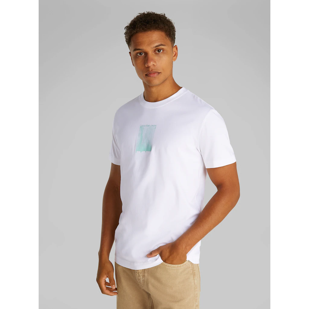 Calvin Klein Jeans T-Shirt »BRUSH STROKE GRAPHIC TEE« mit Logodruck ▷ für