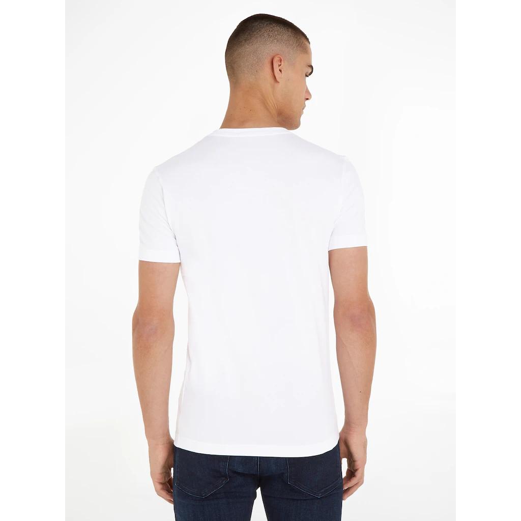 Calvin Klein Jeans T-Shirt »CK ESSENTIAL SLIM TEE« Mit Logo-Stickerei ▷ Für