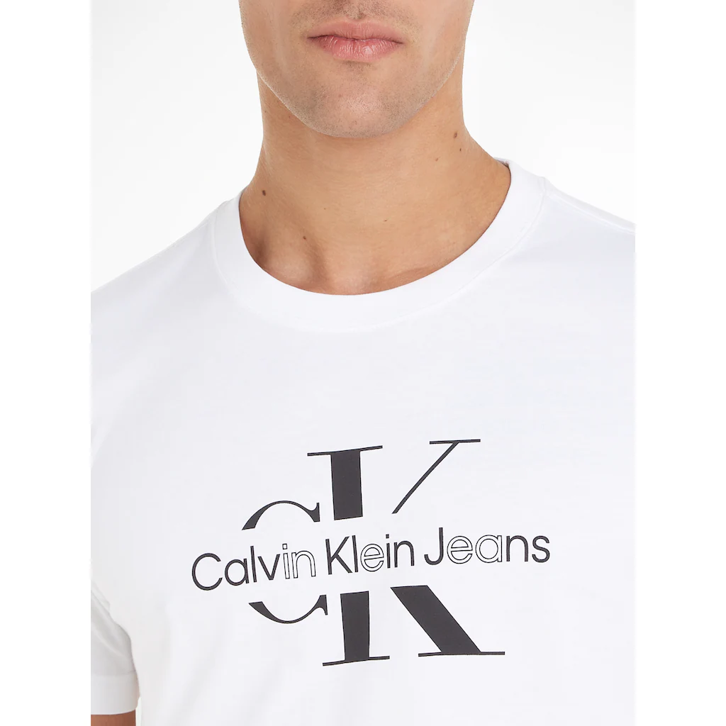 Calvin Klein Jeans T-Shirt »DISRUPTED OUTLINE MONOLOGO TEE« ▷ Bestellen