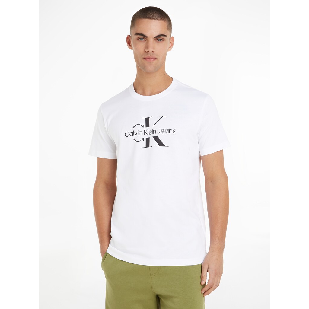 Calvin Klein Jeans T-Shirt »DISRUPTED OUTLINE MONOLOGO TEE« ▷ bestellen