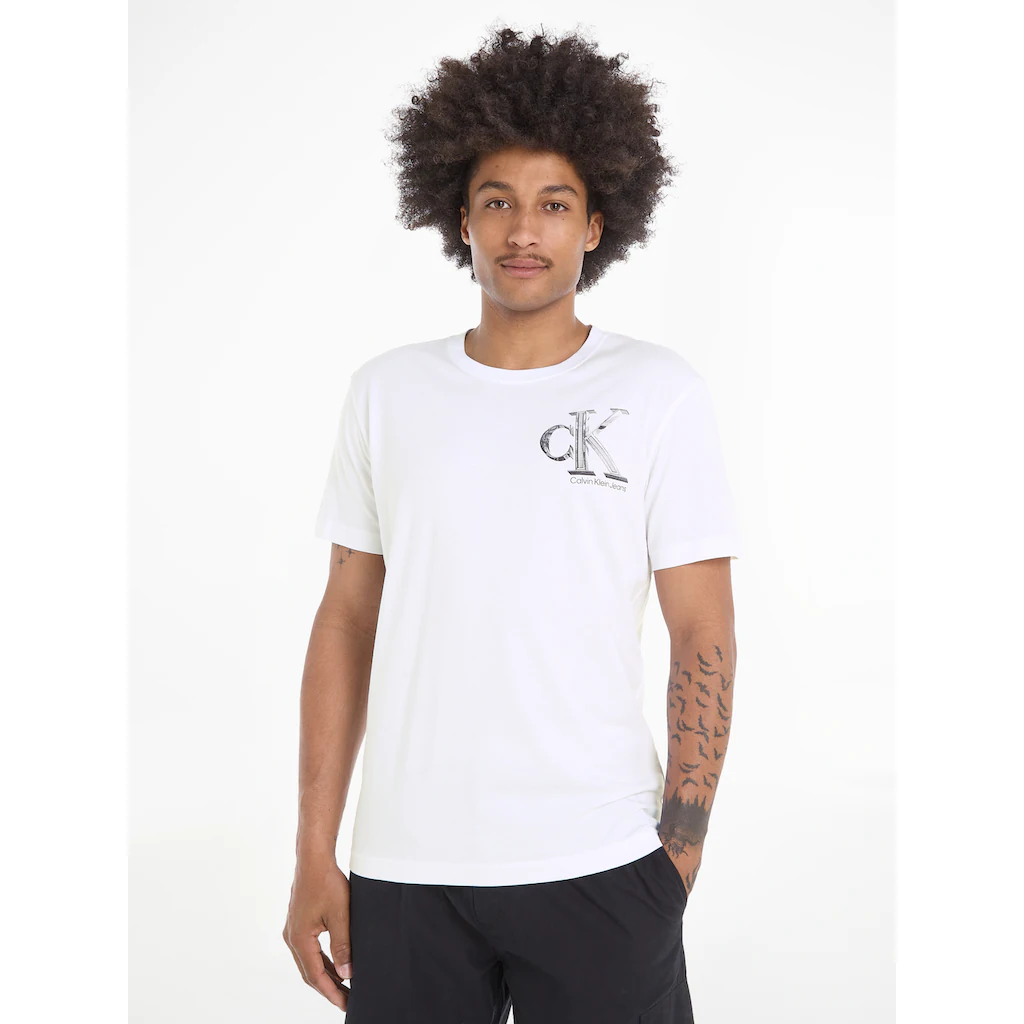 Calvin Klein Jeans T-Shirt »META MONOGRAM TEE« Mit Logodruck ▷ Bestellen