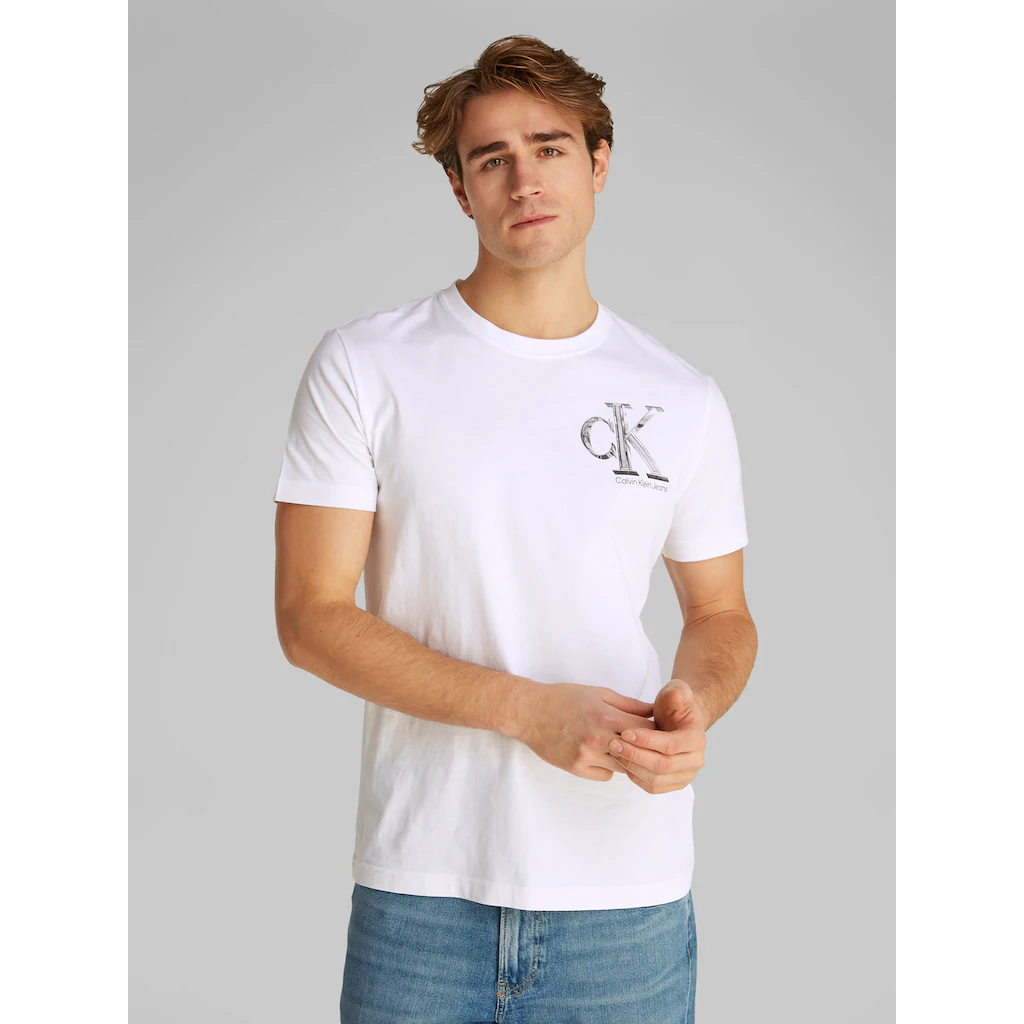 Calvin Klein Jeans T-Shirt »META MONOGRAM TEE« mit Logodruck ▷ bestellen