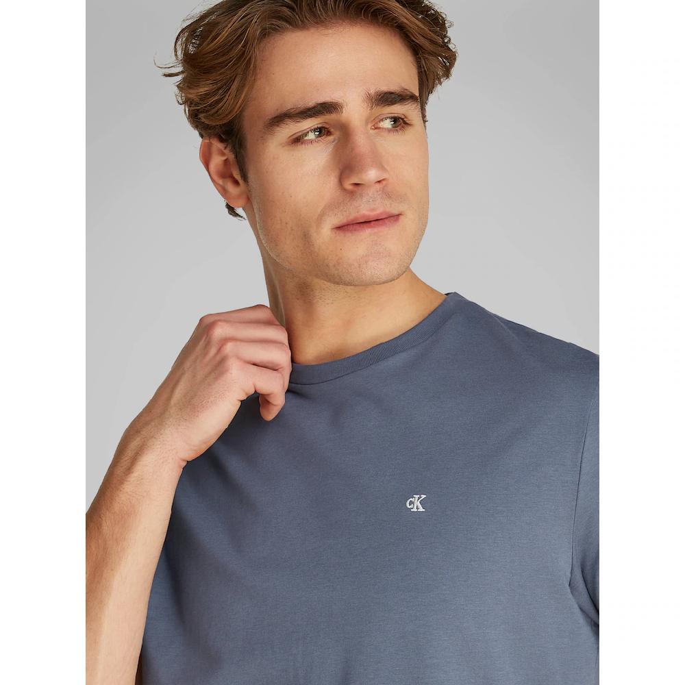 Calvin Klein Jeans T-Shirt »SS SMOOTH CTTN SOLID CREWNK TEE« Mit Logo ▷ Kaufen