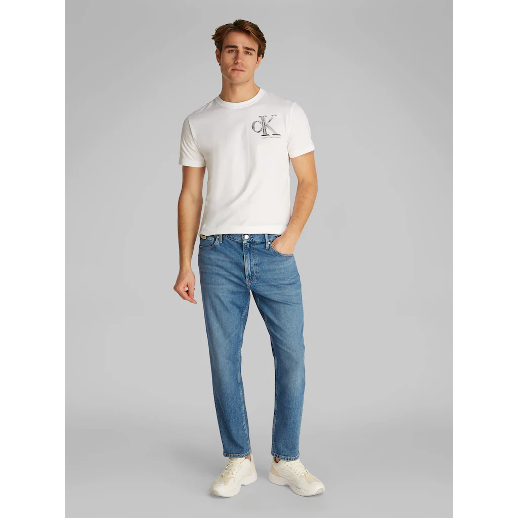 Calvin Klein Jeans Tapered-fit-Jeans »Dad Jeans« Im Retro-Look ▷ Bestellen