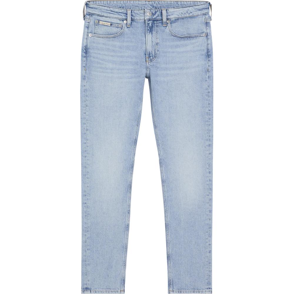 Calvin Klein Jeans Tapered-fit-Jeans »SLIM TAPER« In Hellblauer Waschung ▷ Für