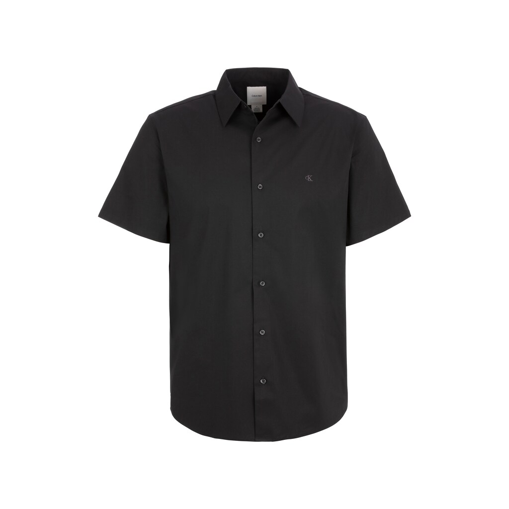 Calvin Klein Kurzarmhemd »SS SOLID STRETCH CLASSIC SHIRT« in Unifarbe ▷ kaufen