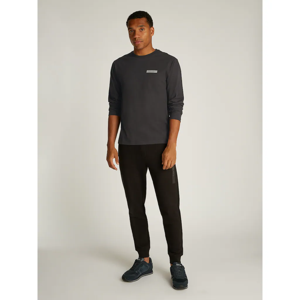 Calvin Klein Langarmshirt »STACKED COLOR BLOCK LS T-SHIRT« Mit Logoprint ▷ Kaufen