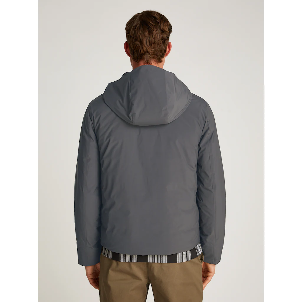 Calvin Klein Outdoorjacke »TECHNICAL NON-QUILT JACKET HOOD« Mit Kapuze Mit Logoprint ▷ Bestellen