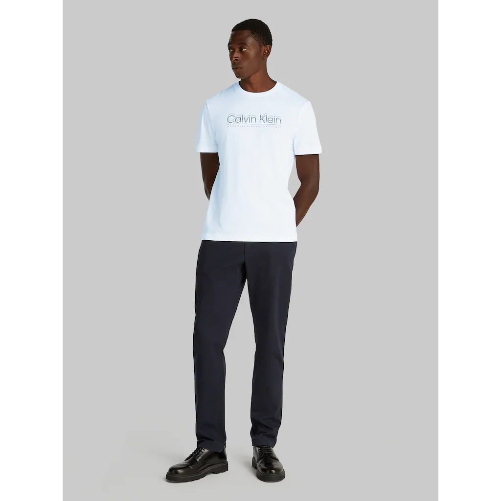 Calvin Klein T-Shirt »CP-DOUBLE LOGO T-SHIRT« Mit Großem Logoschriftzug ▷ Bestellen