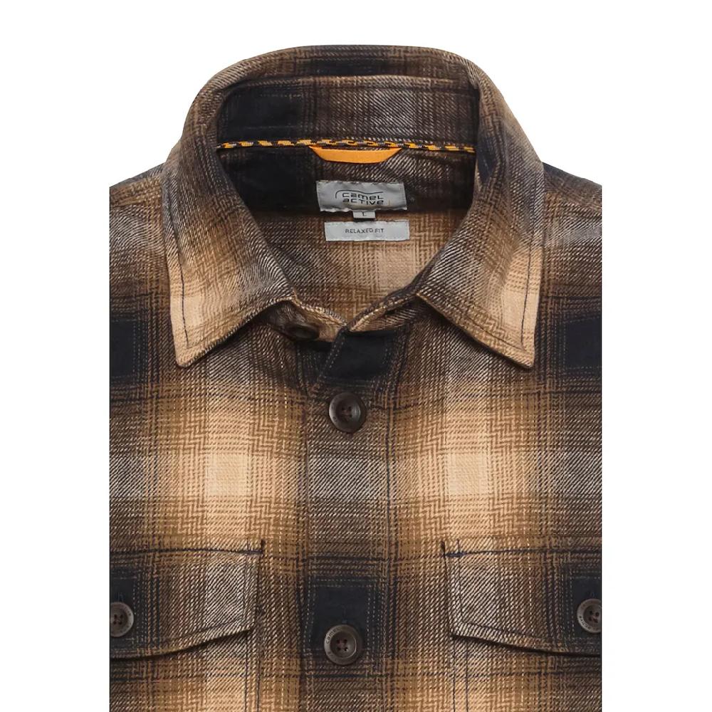 camel active Langarmhemd im Karo-Look ▷ für