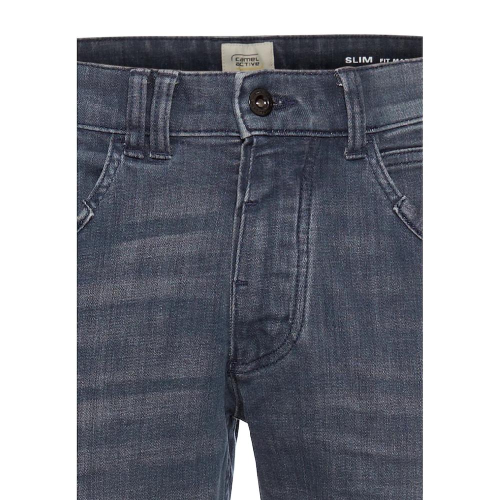 Camel Active Slim-fit-Jeans Mit Leder-Badge ▷ Kaufen
