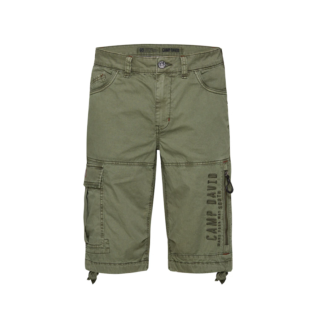 CAMP DAVID Cargoshorts Mit Bindeband