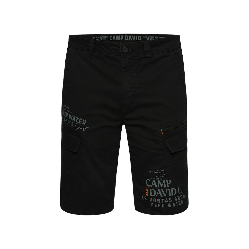 CAMP DAVID Cargoshorts Mit Gesäßtaschen