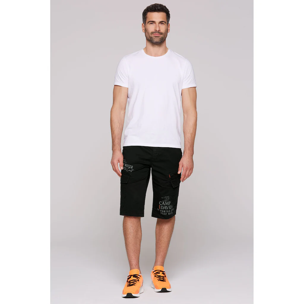 CAMP DAVID Cargoshorts Mit Gesäßtaschen