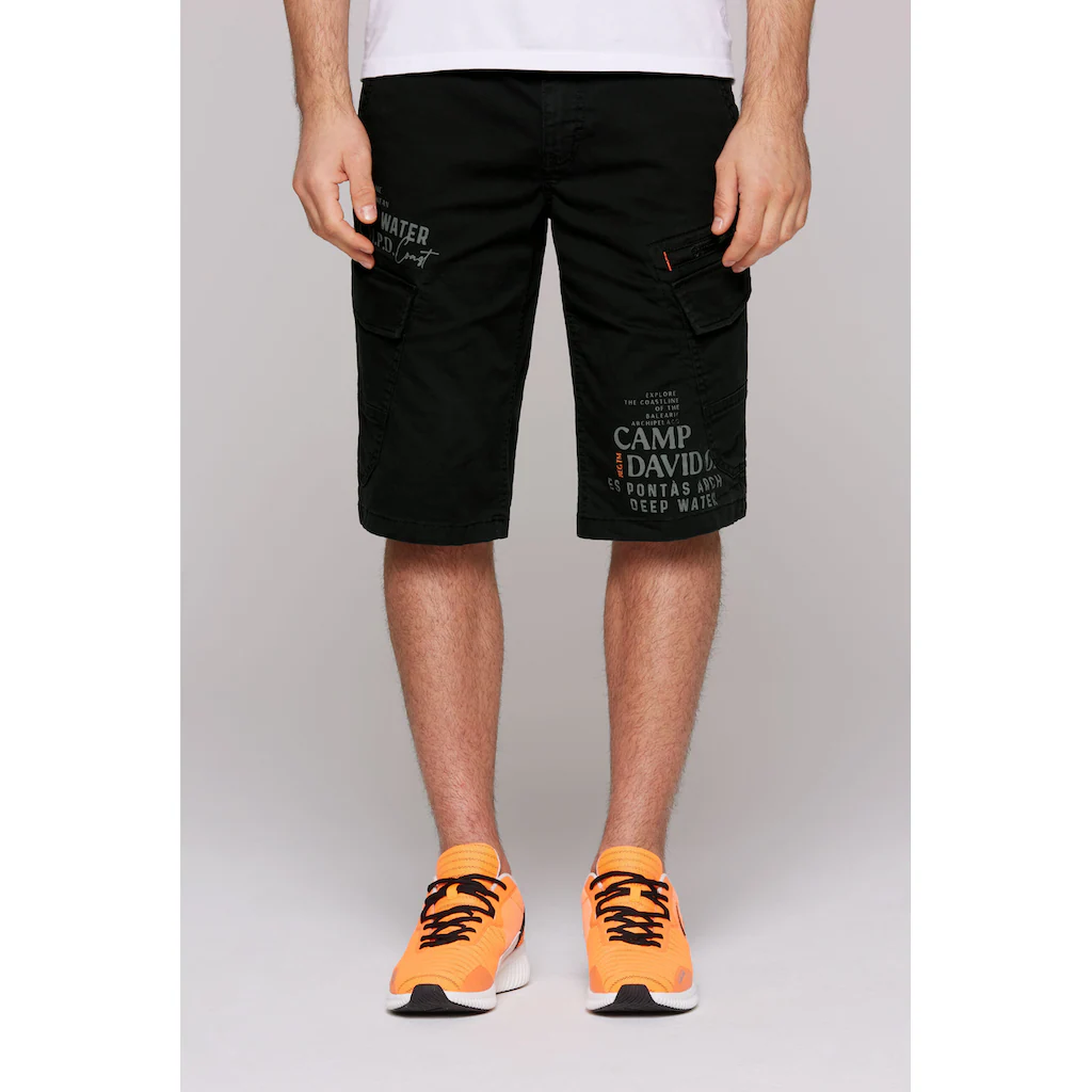 CAMP DAVID Cargoshorts mit Gesäßtaschen