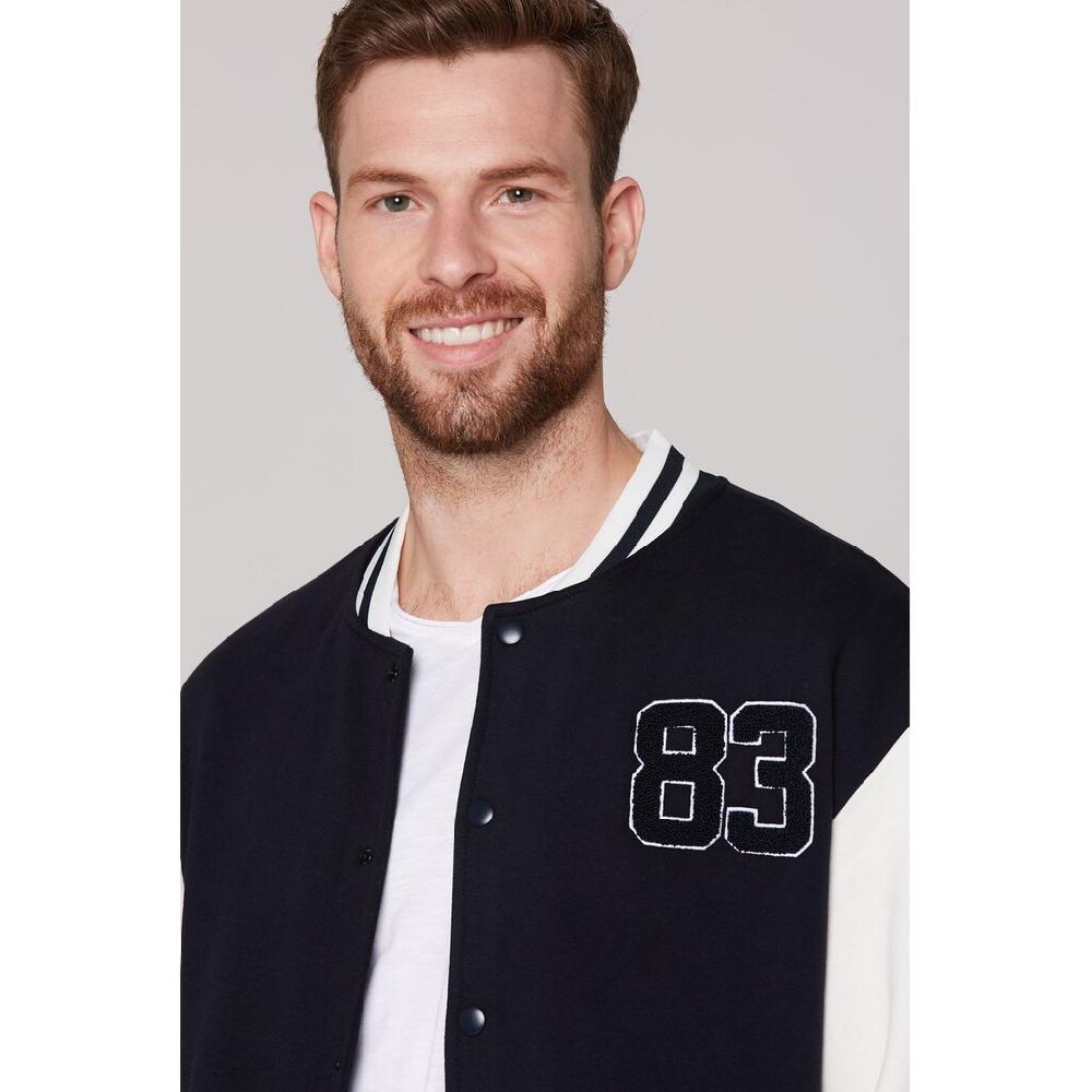 CAMP DAVID Collegejacke Ohne Kapuze Mit Druckknöpfen ▷ Kaufen