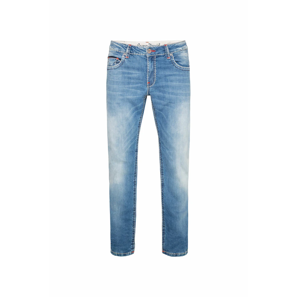 CAMP DAVID Comfort-fit-Jeans Mit Kontrast-Steppungen ▷ Bestellen