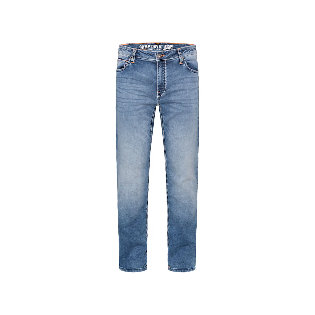 CAMP DAVID Comfort-fit-Jeans Mit Zwei Leibhöhen