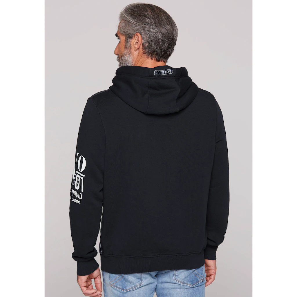 CAMP DAVID Hoodie Mit Logo-Prints ▷ Bestellen